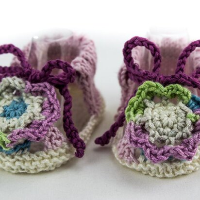 Irish Rose Baby Sandals