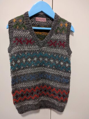 Fairisle Vests in DK