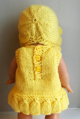 32cm Doll Spring Dress Set