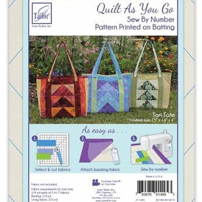 June Tailor Inc Quilt As You Go Tori Tote