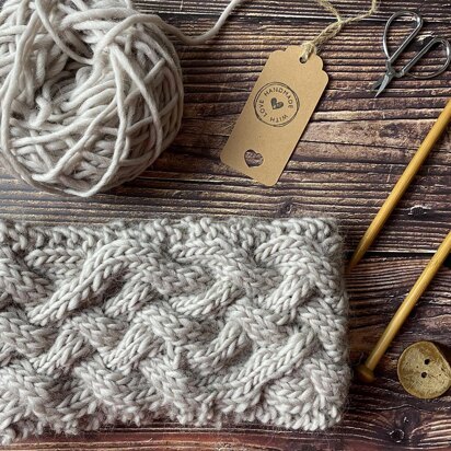 The Contralto Headband - knitting pattern