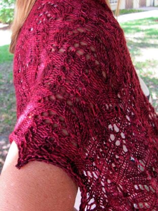 Debussy shawlette