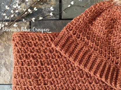 Cozy Up Hat and Scarf Set