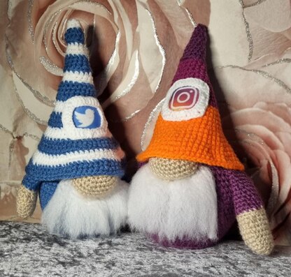 Instagram & Twitter Gnomes (The Social Gnomes Collection)