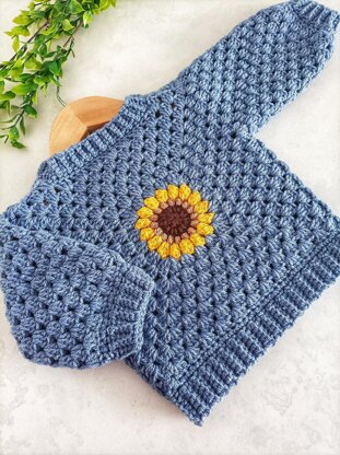 Sunflower Granny Sweater