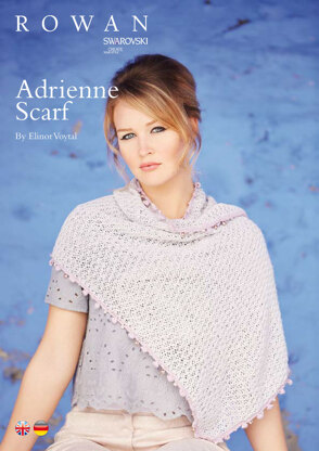 Adrienne Scarf in Rowan Summerlite 4 Ply - ROC015 - Downloadable PDF