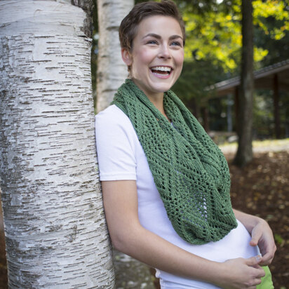 Seepwillow Scarf in Berroco Maya - 340-4 - Downloadable PDF