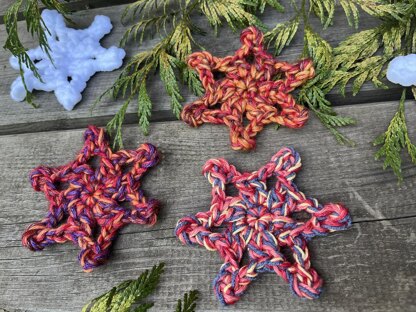 Plush Snowflake Sea Starfish