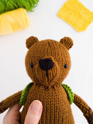 Josh the Bear - Toy Knitting Pattern