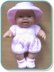 Romper Suit Knitting Pattern for 8" Berenguer Doll