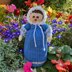 Caroline - An 1808 Regency Doll Knitting Pattern - Toy Knitting Pattern