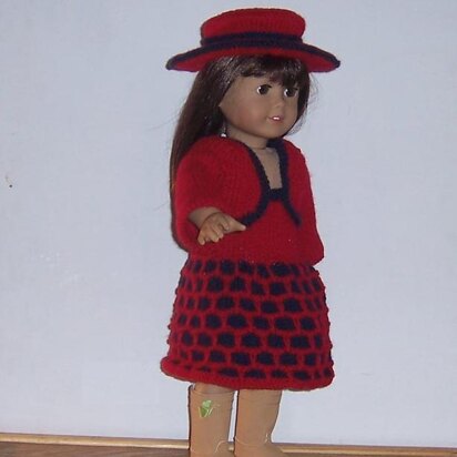 Bolero Jacket, Dress and Hat Set