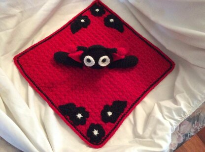 Ladybug Lovey Security Blanket