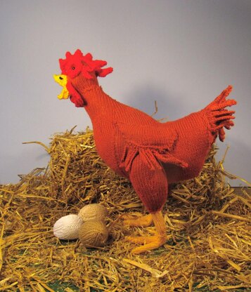 Hattie Hen Toy Chicken & Eggs