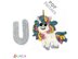 Crochet Animal Alphabet U Unicorn pattern