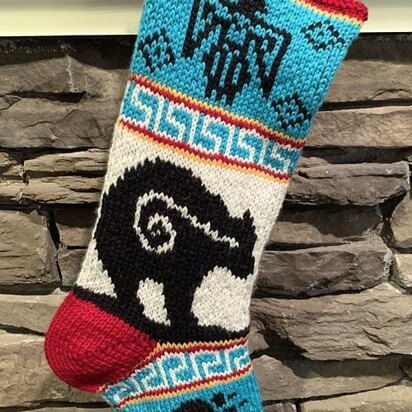 Bear Spirit Stocking