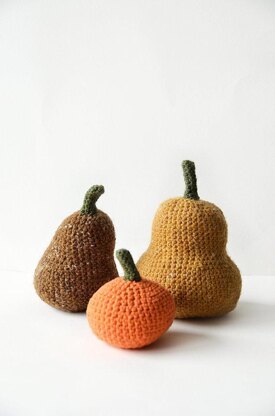 Gourds Crochet Pattern, Pumpkins