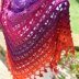 Red Hot Poker Shawl