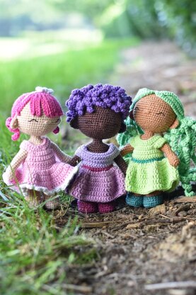 Bamboo Pop Dolls in Universal Yarn Bamboo Pop - Downloadable PDF