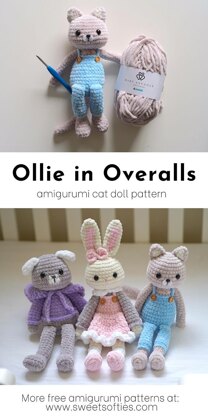 Ollie in Overalls