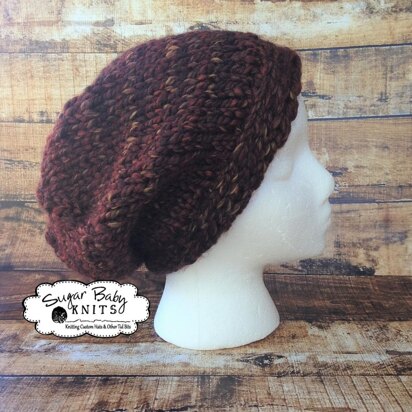Chunky Beret - knitting pattern