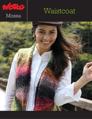 Waistcoat in Noro Mossa