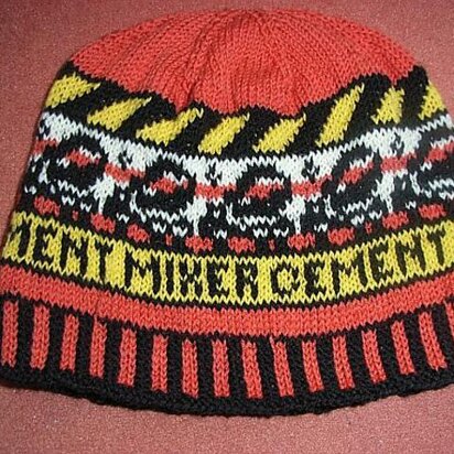 Cement mixer truck beanie