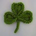 Shamrock and Four Leaf Clover Pin