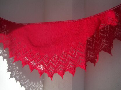 Luella Crescent Shawl