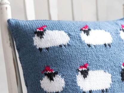 Christmas Sheep Cushion