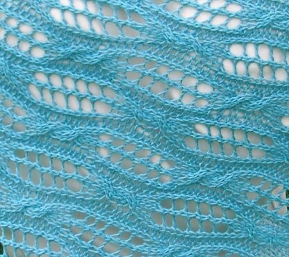 Topsy Turvy Shawl or Scarf