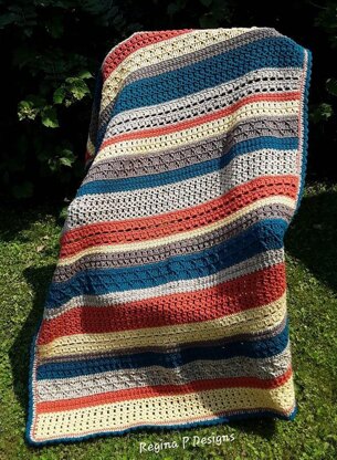 Stitch Sampler Throw