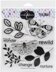 Colorado Craft Company Clear Stamps 6"X6" - Blissful Butterflies-Big & Bold