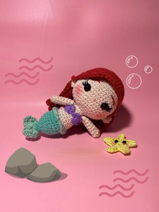 Mermaid Princess (chibi style)