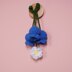 Blueberry Daisy Car Hanging