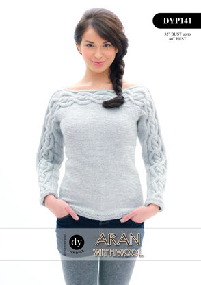 Jumper in DY Choice Aran With Wool - DYP141