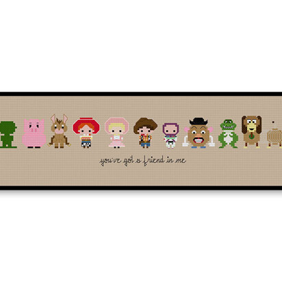 Toy Story Bite Size - PDF Cross Stitch Pattern