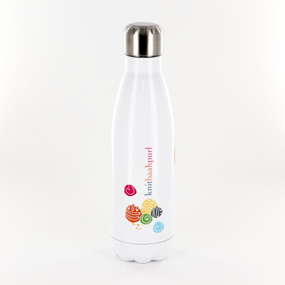 knitbaahpurl Stainless Steel Water Bottle