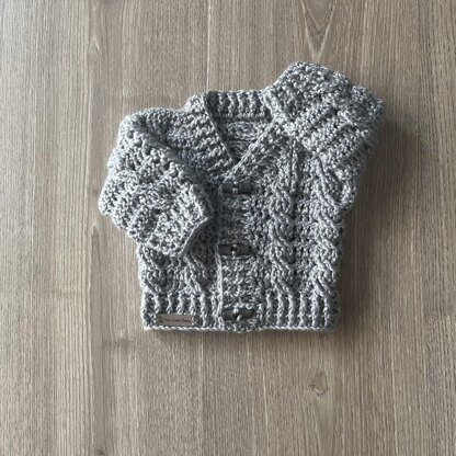 Ethan Newborn Cardigan