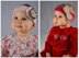Layered Flower and Bow Headbands by Little Cupcakes - Bc37