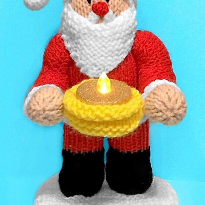 Father Christmas Santa Tea Light Holder