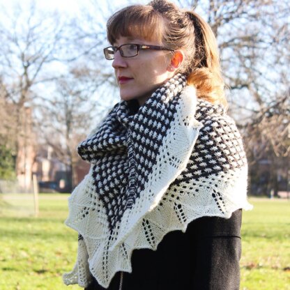 Asterisks Shawl