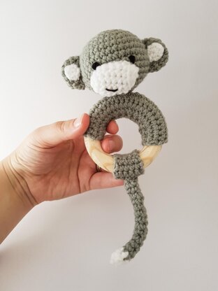Cheeky Monkey rattle / teether pattern