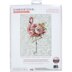 Dimensions Floral Flamingo Counted Cross Stitch Kit - 9in x 12in