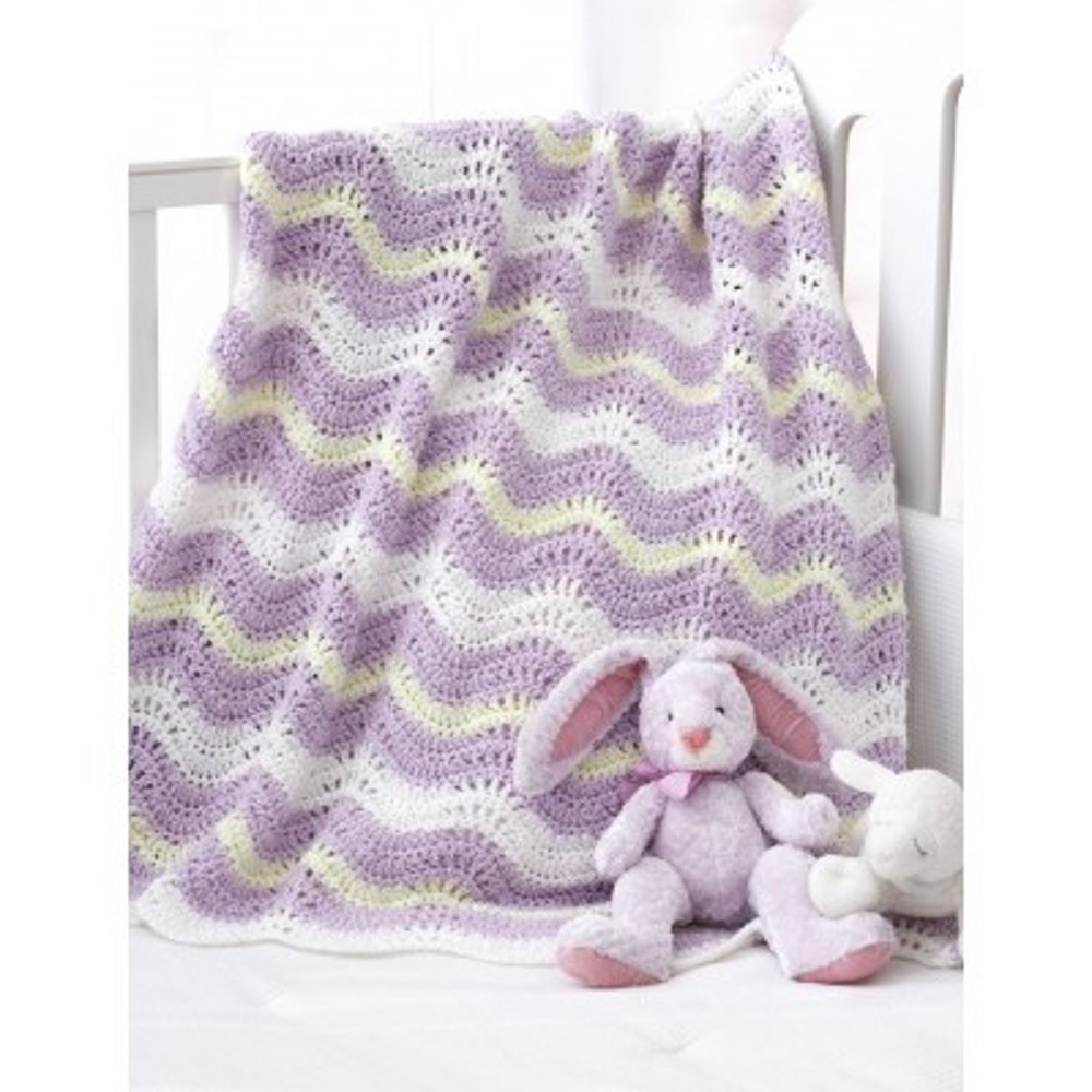 Bernat discount ripple blanket