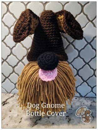 Dog Gnome Bottle Cover