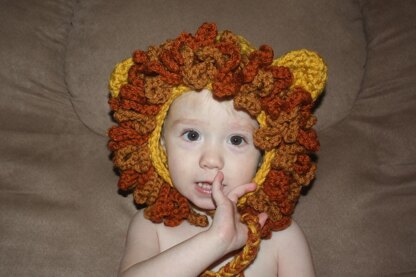 Mighty Little Lion Bonnet Pattern