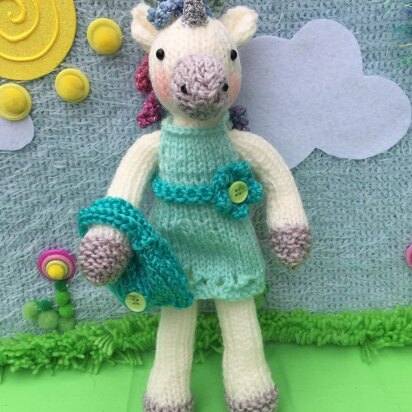 Sparkles Summer Dress - knitting pattern