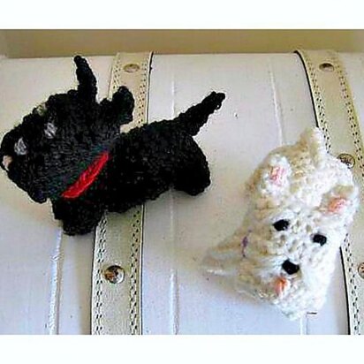 Wee Westie and Wee Scottie Dogs