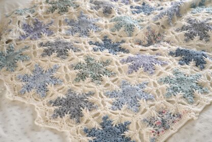 Magical Snowflakes Blanket